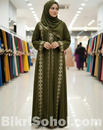 Stone Borka With Hijab